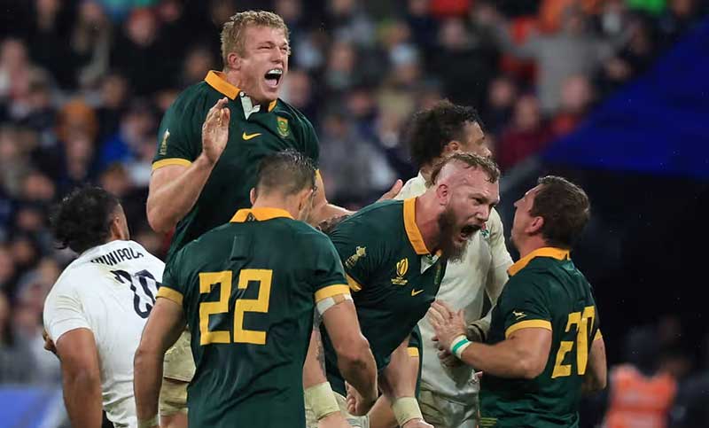 Los Springboks ganaron con lo justo y son finalistas del Mundial de rugby