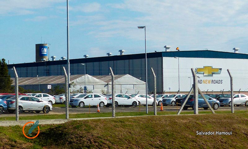 General Motors suspendió la producción de su planta de Alvear