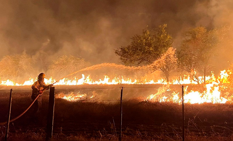 Formosa es la única provincia con un foco de incendio forestal activo en todo el país