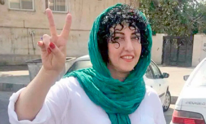 La activista iraní encarcelada Narges Mohammadi ganó el Premio Nobel de la Paz 2023