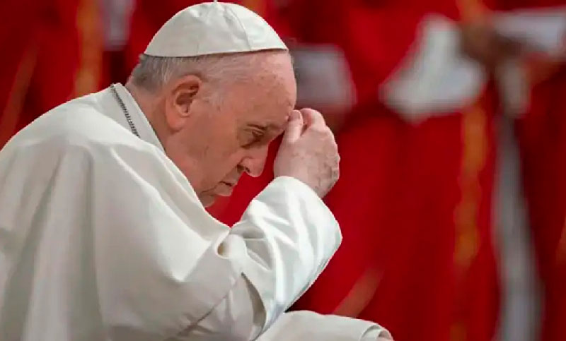 El Papa Francisco pide que «cesen los ataques» en Israel