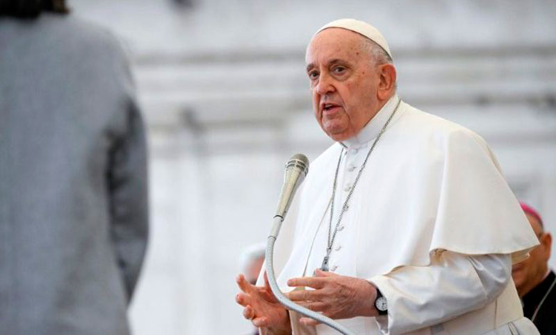 El Papa insiste en la liberación de los rehenes y la entrada de ayuda humanitaria en Gaza