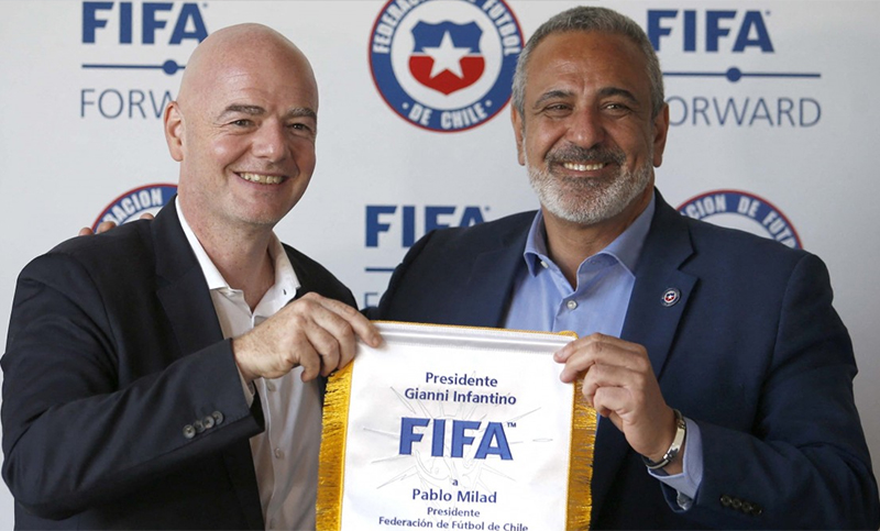 Chile viajó para pedirle explicaciones a la FIFA por la exclusión del Mundial 2030