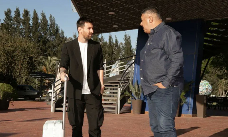 Messi llegó a la Argentina y la selección empieza los entrenamientos