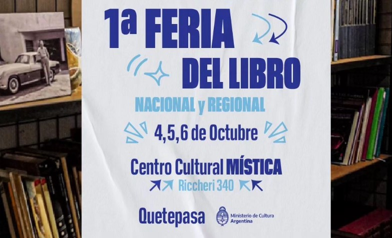 Comenzó la Feria del Libro de la organización Quetepasa, con gran convocatoria e invitados especiales