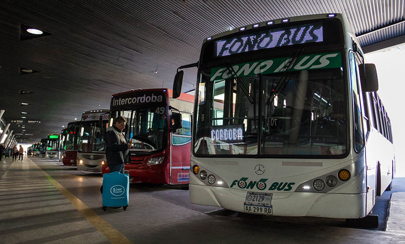 Lanzaron un paro de transporte por 24 horas en Córdoba