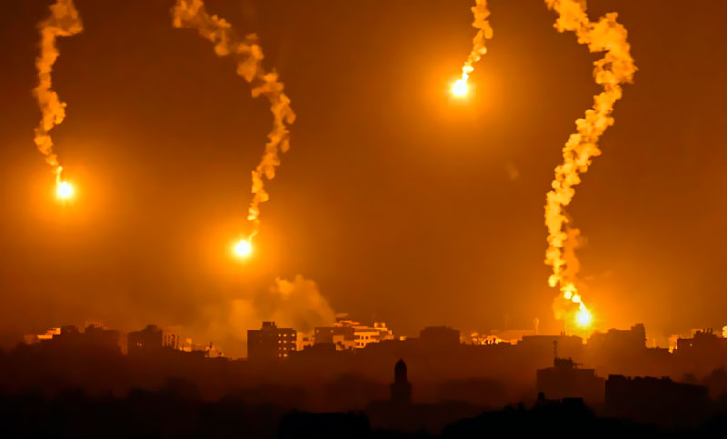 Hamas anuncia más de 200 muertos en bombardeos nocturnos israelíes en Gaza