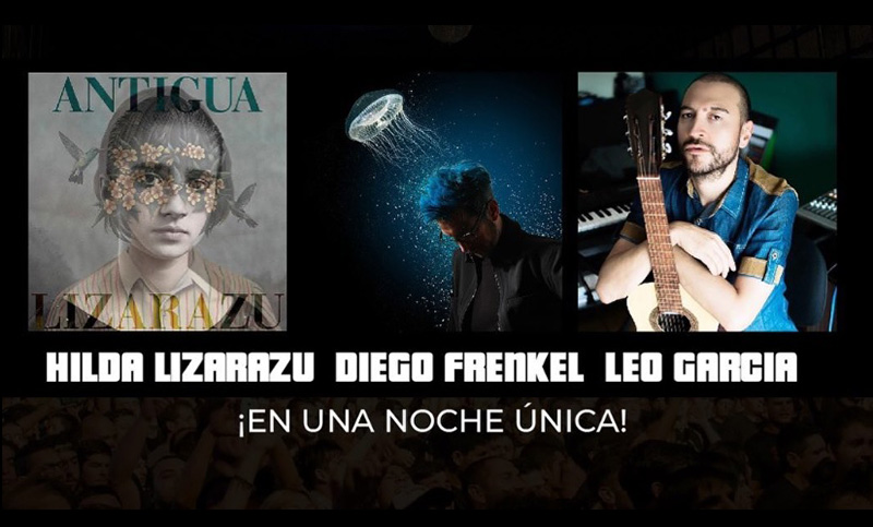 Hilda Lizarazu, Diego Frenkel y Leo García prometen el mejor pop