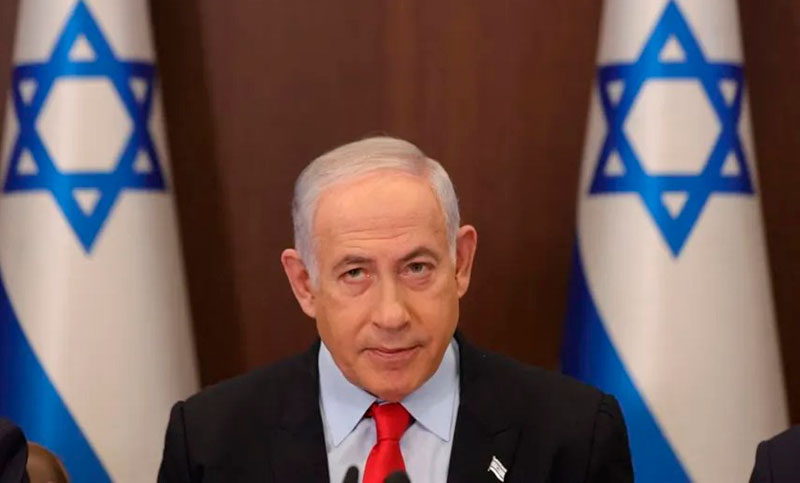 Netanyahu advirtió que sin rehenes libres no habrá alto el fuego ni insumos para Gaza