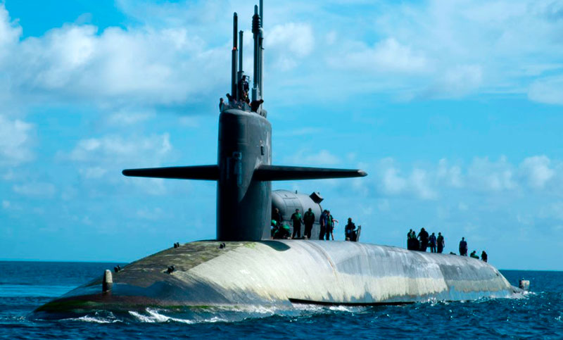 Estados Unidos envió un submarino a Medio Oriente para disuadir la escalada de Conflicto