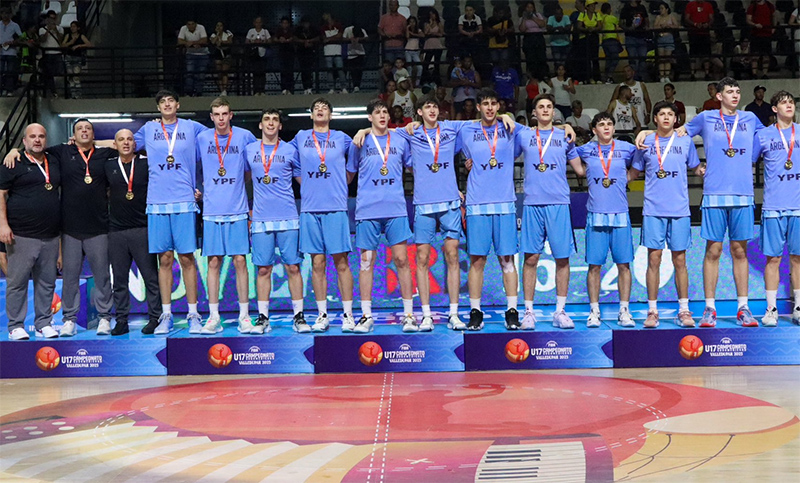 Argentina se consagró campeón del FIBA Américas U17