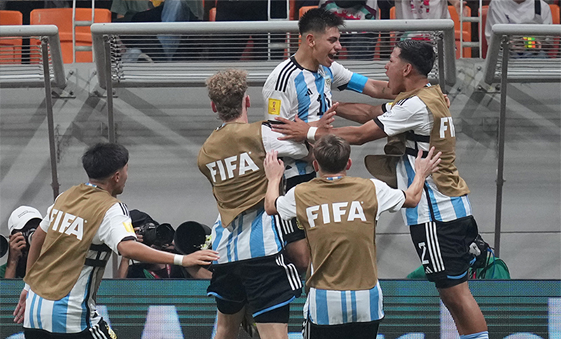 Argentina se juega ante Alemania un lugar en la final del Mundial Sub 17
