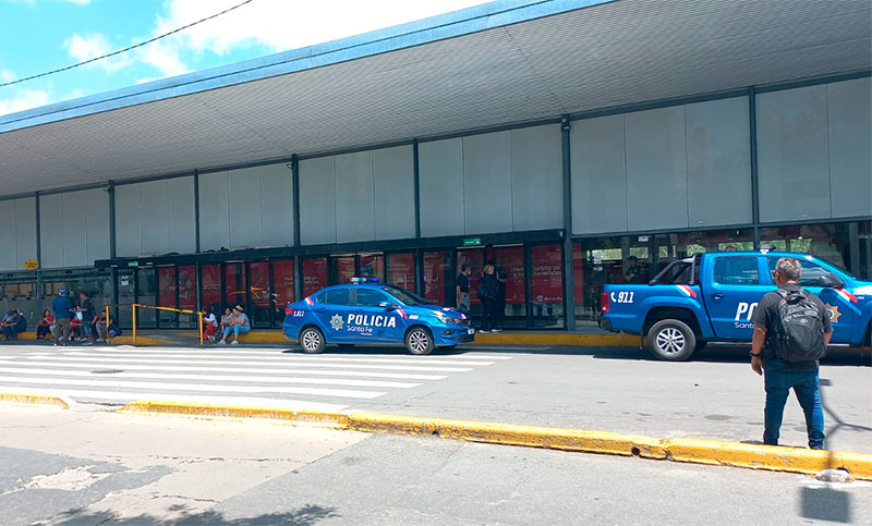 Nueva amenaza de bomba en la Terminal de Ómnibus Mariano Moreno