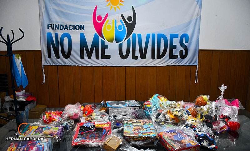 La fundación No Me Olvides lanzó la campaña navideña de donación de juguetes