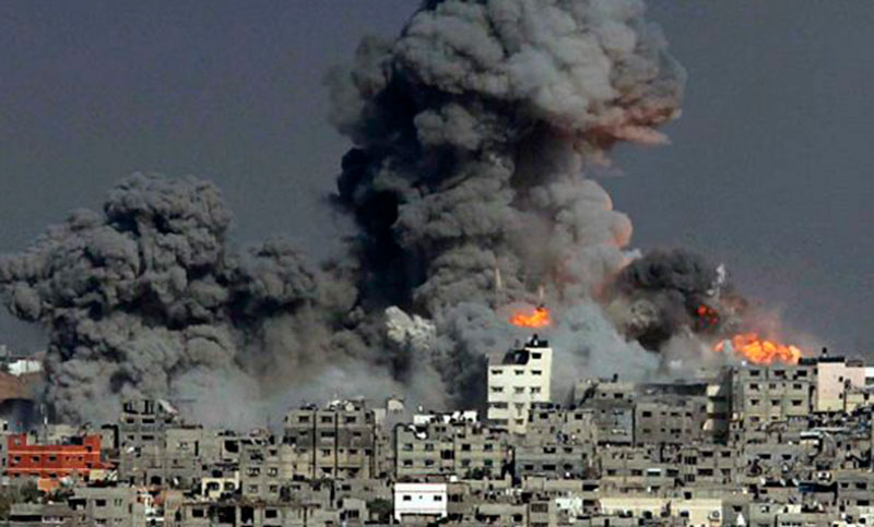 Tras el fin de la tregua, Israel volvió a bombardear Gaza