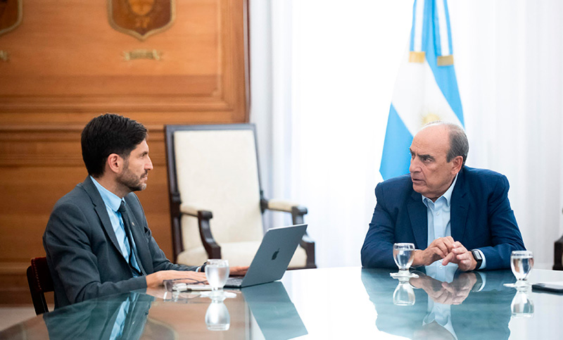 Pullaro se reunió con Francos para discutir la agenda productiva de la provincia