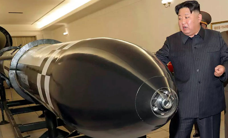 El líder de Corea del Norte advirtió que si su país recibe provocaciones con armas atómicas lanzará un ataque nuclear