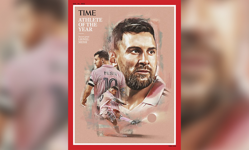 La revista Time eligió a Messi como el “Atleta del año”