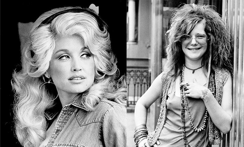 Janis Joplin y Dolly Parton: dos artistas que marcaron una época