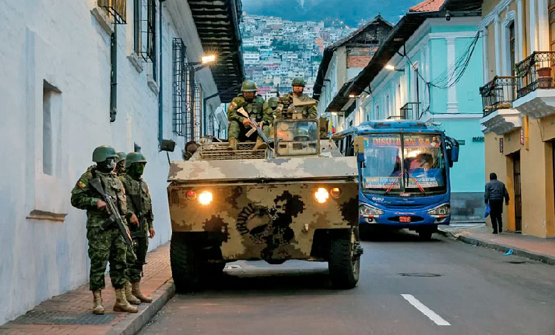 La ONU advierte que la política de seguridad de Ecuador debe ser «proporcional» y respetar los derechos humanos