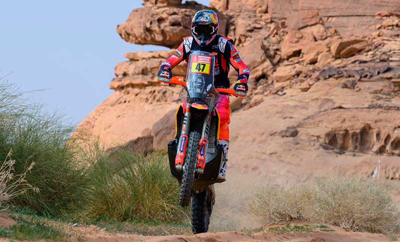 Kevin Benavides se complicó en la primera etapa del Dakar