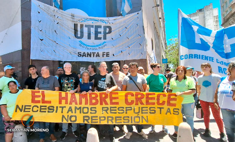 Organizaciones sociales y sindicatos mostraron el hambre en Rosario a través de las ollas populares