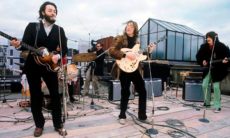 Se cumplen 55 años del concierto de The Beatles en la azotea