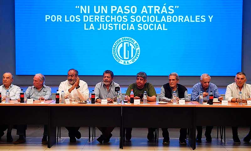 La CGT celebró la cautelar contra el DNU: «Los trabajadores unidos no serán vencidos»
