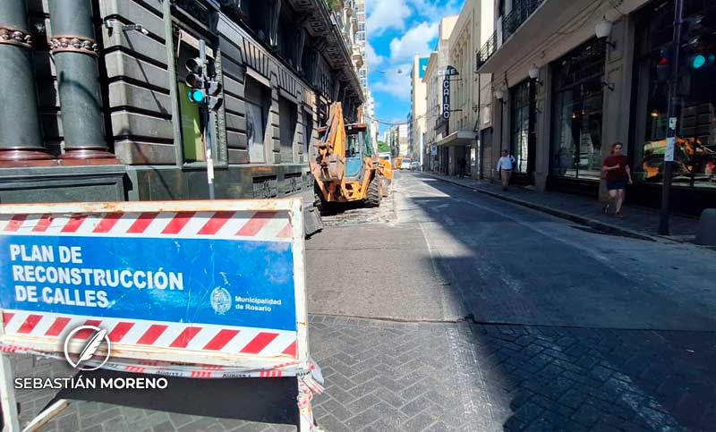 Comienza la reconstrucción de calle Santa Fe: todo lo que hay que saber sobre el trabajo y los desvíos de colectivos
