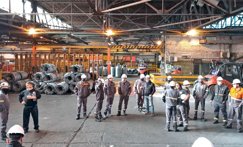Crisis en Acindar: el gremio de los metalúrgicos fue citado para este jueves por la empresa