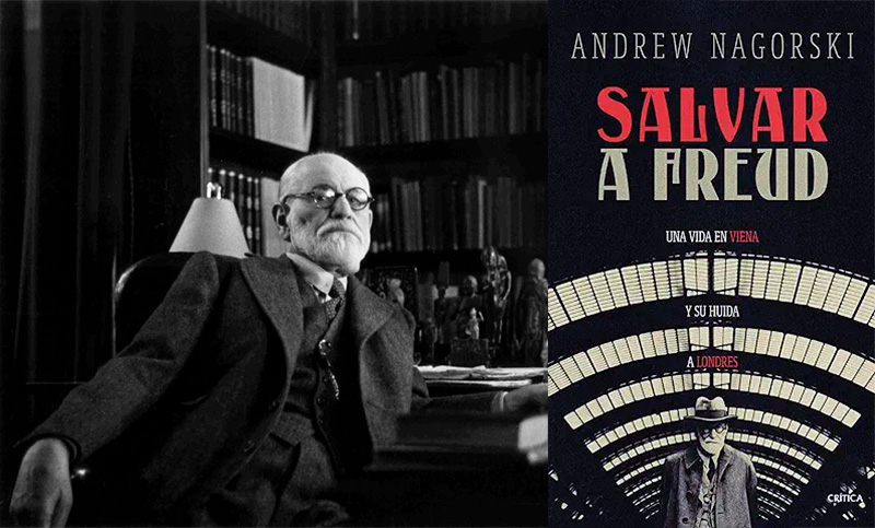 Sigmund Freud y el libro que narra como escapó del nazismo y de Hitler