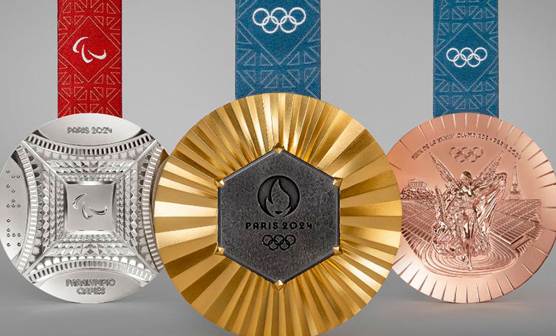 Se presentaron las medallas de París 2024
