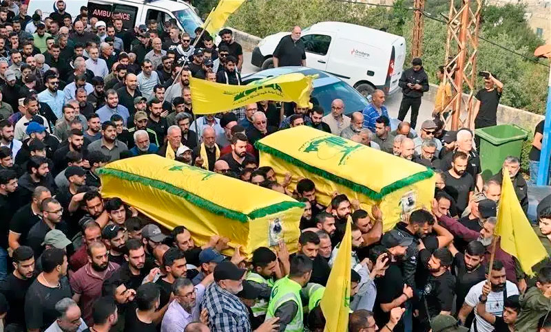 Tres integrantes de Hezbollah murieron en un nuevo ataque de Israel contra el sur de Líbano