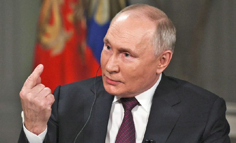 Putin le dijo a Occidente que es «imposible» derrotar a Rusia en Ucrania