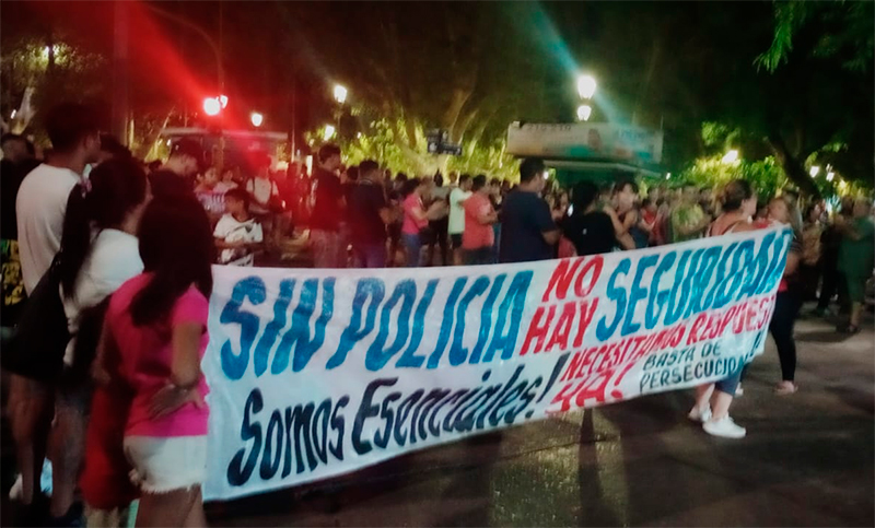 San Juan: policías se acuartelaron en rechazo a la oferta salarial del gobernador Orrego