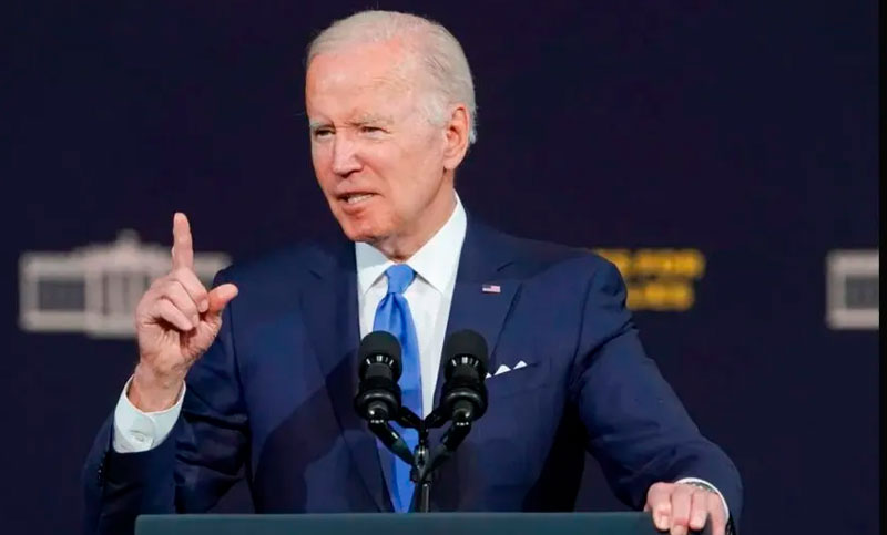 Si se sanciona, Biden vetará el proyecto independiente de ayuda a Israel y Ucrania