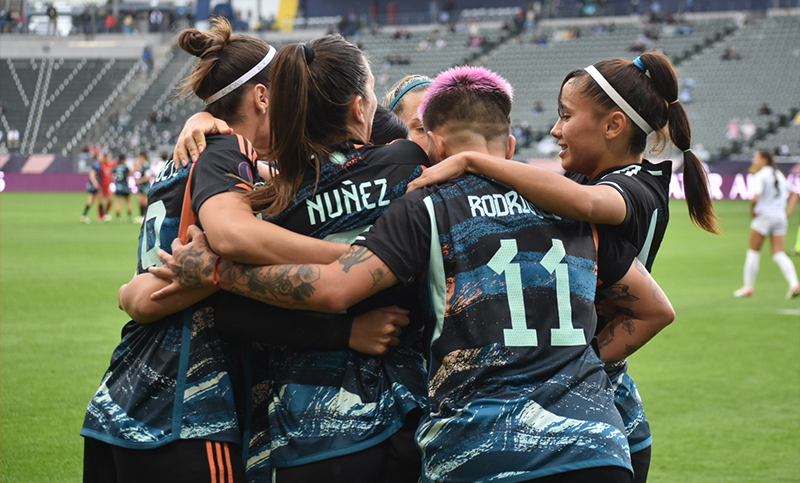 Argentina consiguió su primer triunfo y mantiene sus chances en la Copa Oro Femenina