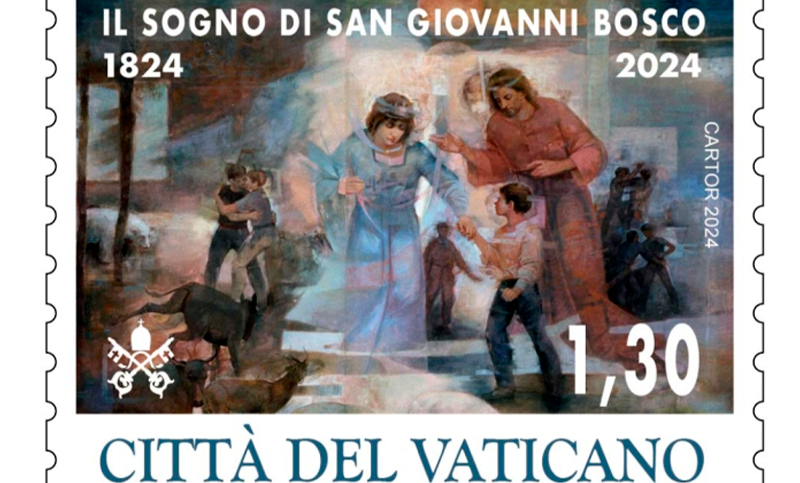 El Vaticano emite un sello por los 200 años del famoso sueño de Don Bosco