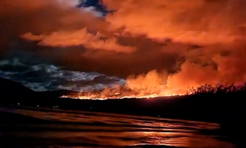 El incendio en el Parque Los Alerces avanza hacia Esquel y hay evacuados
