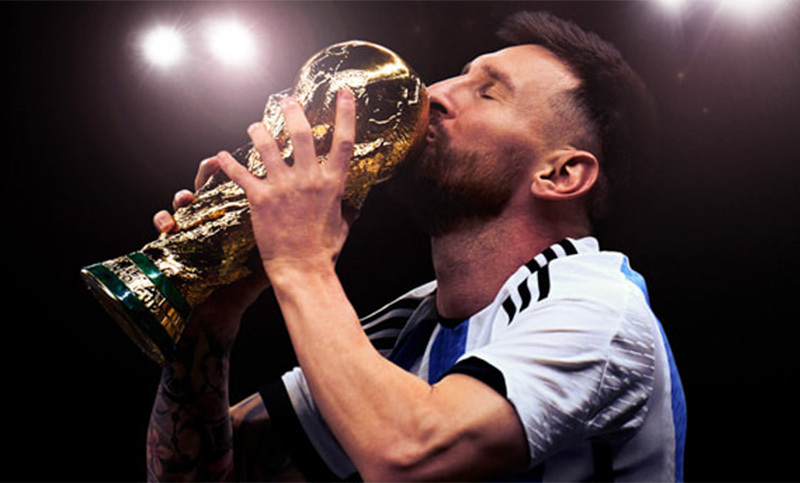 Se estrenó la serie sobre Messi durante la última copa del mundo