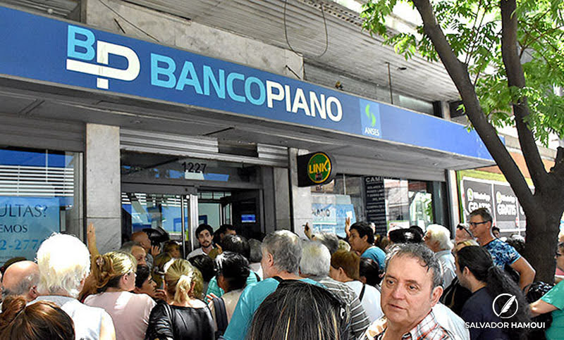Inician una acción colectiva contra el Banco Piano por préstamos irregulares a jubilados