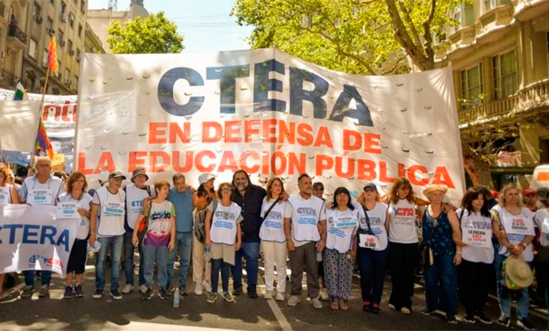 Gremio docente denunció que Milei “avanza en la privatización de la educación pública”