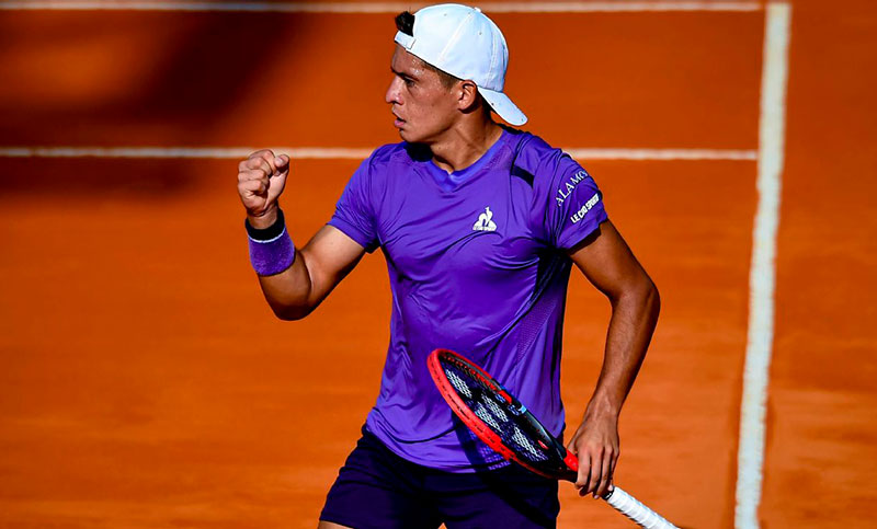 Sebastián Báez se clasificó semifinalista del ATP 250 de Santiago