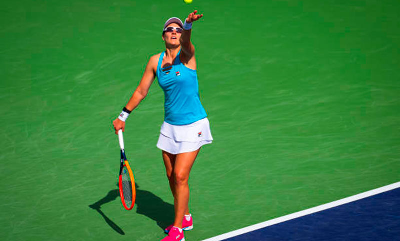Nadia Podoroska le ganó a Krueger y avanza en el Masters de Miami