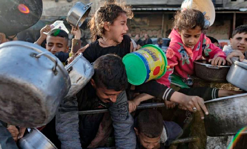 Un organismo de la ONU señala que Gaza enfrenta asedio, hambre y enfermedades