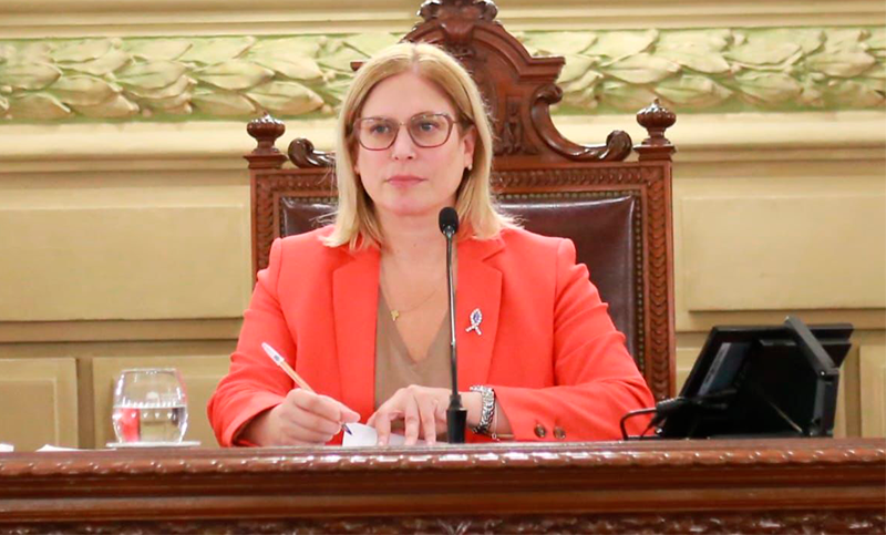 La vicegobernadora Gisela Scaglia destacó el trabajo legislativo en sus primeros 100 días al frente del Senado