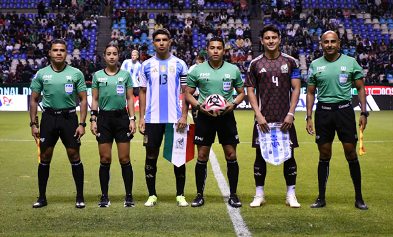 La Selección sub 23 sufrió una dura goleada frente a México