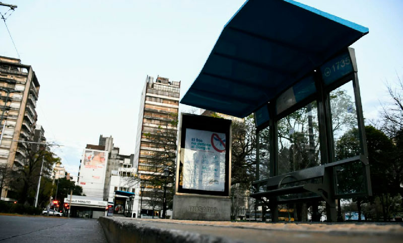 Continúa por tiempo indeterminado el paro del transporte urbano en Rosario