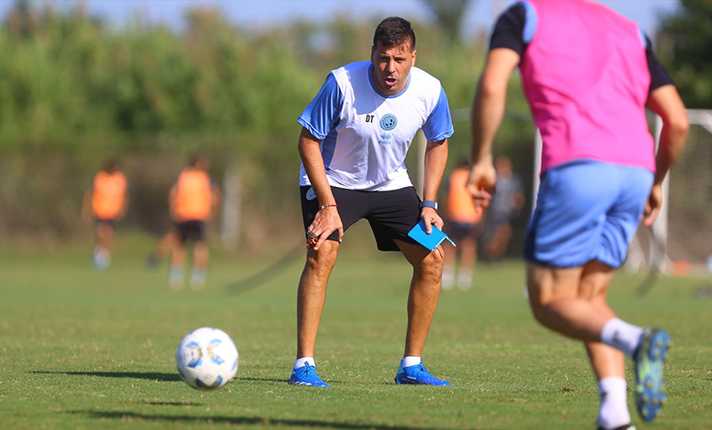 Belgrano presentó a su nuevo técnico, Juan Cruz Real