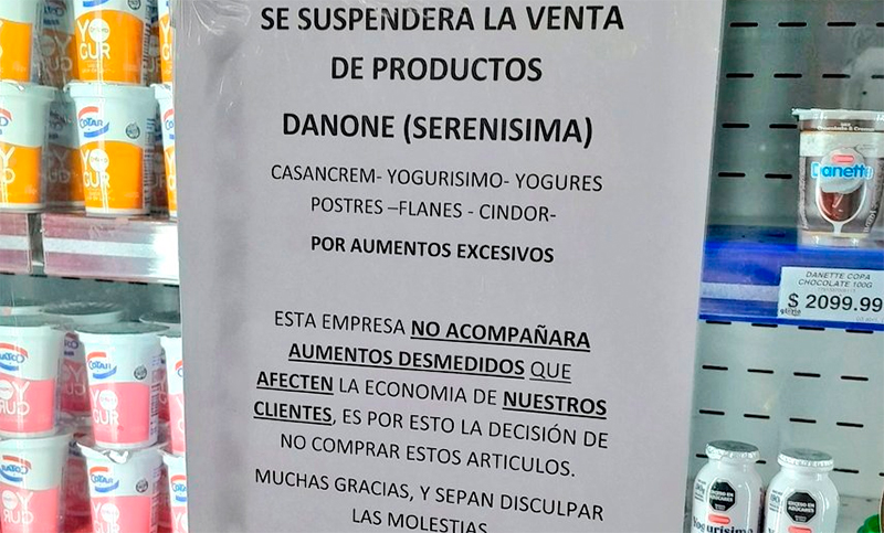 Un supermercado rosarino dejará de vender productos La Serenísima por “aumentos excesivos”